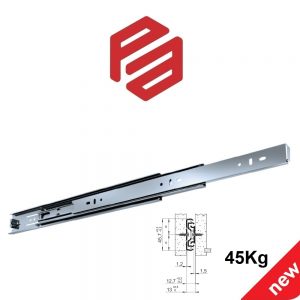 2I-010 – PA5372 – TELESCOPIC SLIDES 45mm 45KG